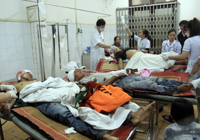 Hiện trường vụ hỗn chiến kinh hoàng làm 7 người thương vong