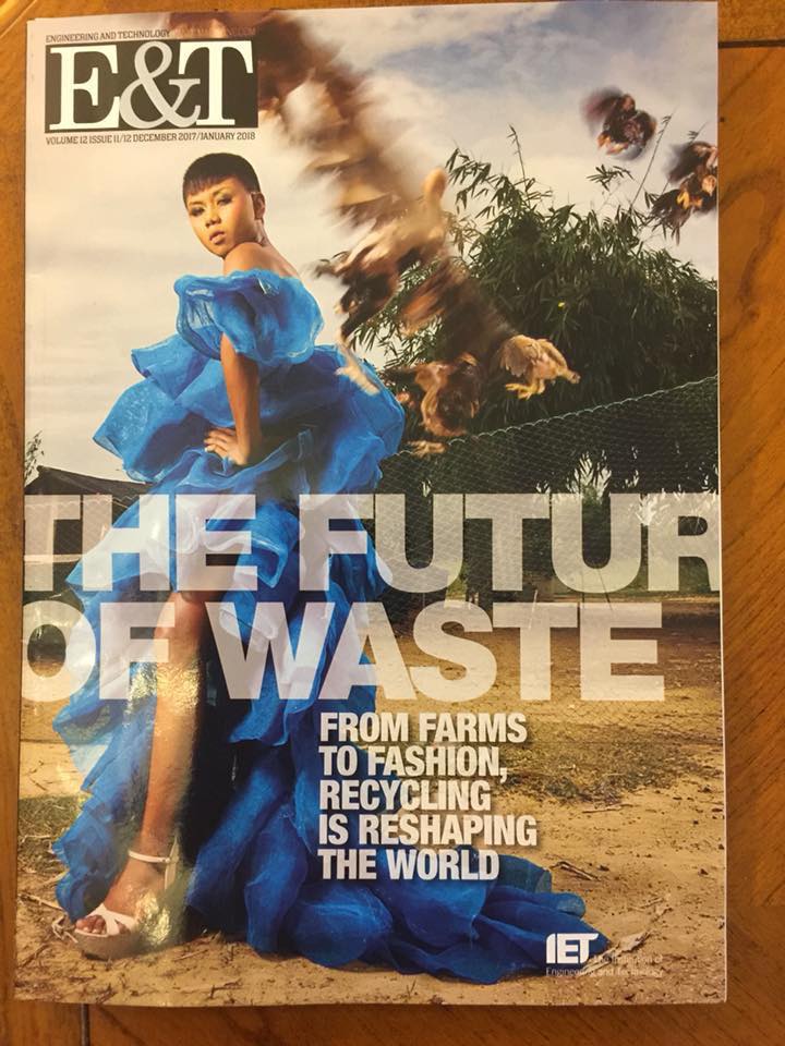 Quần áo từ lá cây và rác thải của người chuyển giới Thái Lan gây sốt