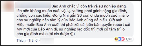 Bảo Anh phản pháo Hồ Quang Hiếu: Lấy chồng thì cứ phải tử tế thì lấy không thì thôi