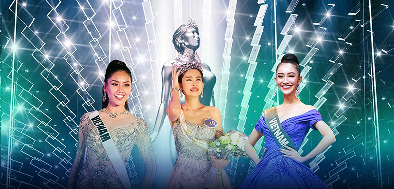 Nhan sắc Việt năm 2017 ồn ào thi cử, thành tích mờ nhạt Nhan sắc Việt năm 2017 ồn ào thi cử, thành tích mờ nhạt