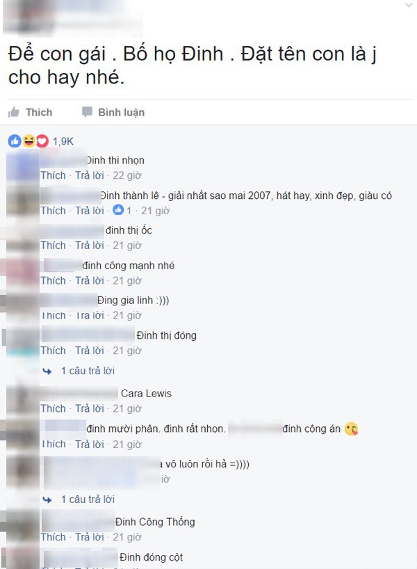 Vợ sắp đẻ, ông bố trẻ họ La sốt sắng nhờ tư vấn tên con, kết quả toàn thấy La Cà, La Lối