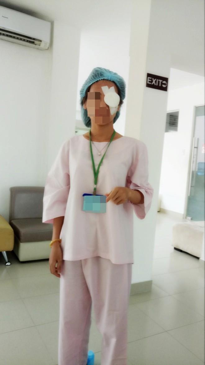 Cô gái mù mắt trái sau khi tiêm filler: Không có bạn trai, tôi đã không gắng gượng được đến lúc này