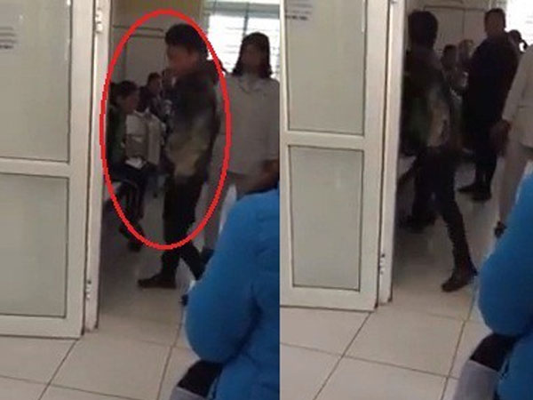 Clip gây phẫn nộ: Vợ bầu vượt mặt nhập viện chờ sinh, chồng vẫn thẳng tay đánh mắng không thương tiếc