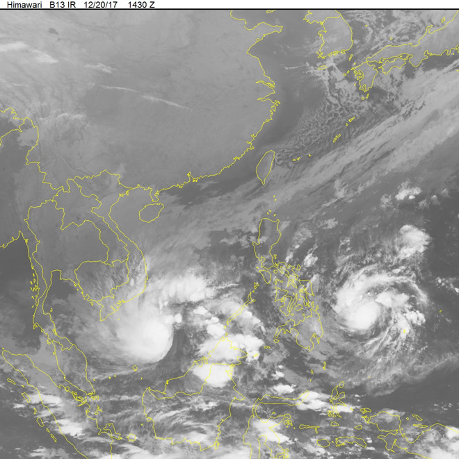 Bão số 15 vào Biển Đông gây sóng cao 5-7 m