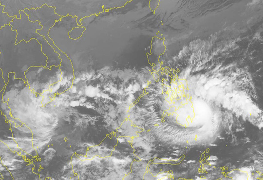 Bão Tembin giật cấp 14 có thể uy hiếp Nam bộ dịp Noel
