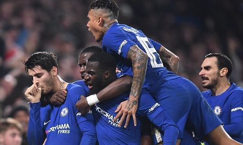 Morata ghi bàn phút bù giờ, Chelsea vào bán kết Cup Liên đoàn