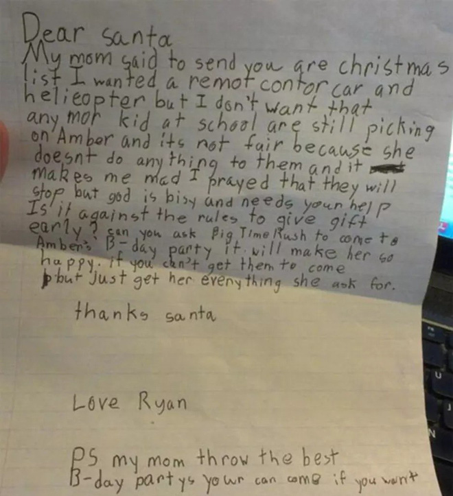 Những điều ước diệu kỳ của trẻ em trong dịp Giáng sinh: Lời nhắn số 9 khiến nhiều người vô cùng cảm động