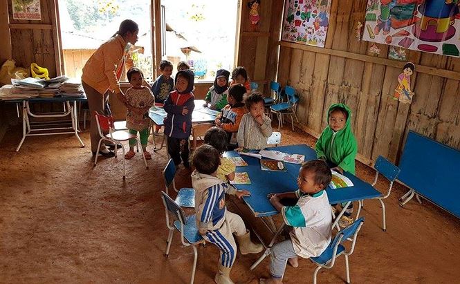 Băng giá xuất hiện tại miền núi Nghệ An, có nơi nhiệt độ xuống 0 độ C