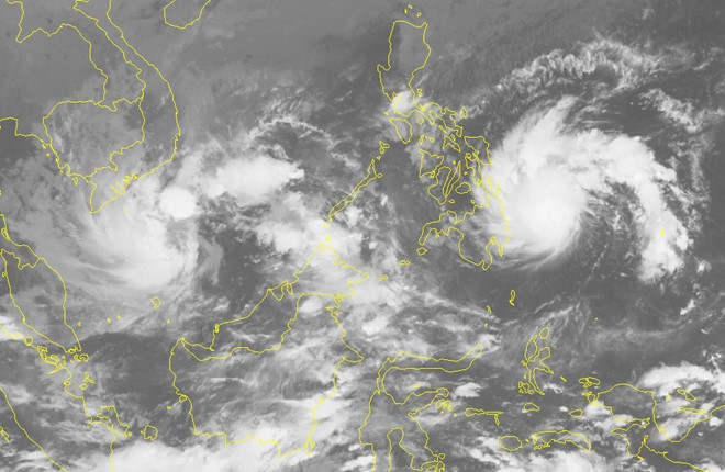 Bão Kai-tak chưa tan, bão Tembin ngấp nghé vào Biển Đông