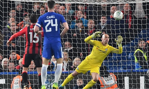 Morata ghi bàn phút bù giờ, Chelsea vào bán kết Cup Liên đoàn