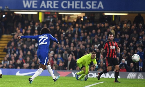 Morata ghi bàn phút bù giờ, Chelsea vào bán kết Cup Liên đoàn