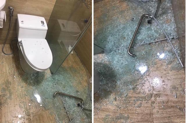 Bé trai 7 tuổi khóc thét khi kính cường lực nhà tắm bỗng dưng phát nổ