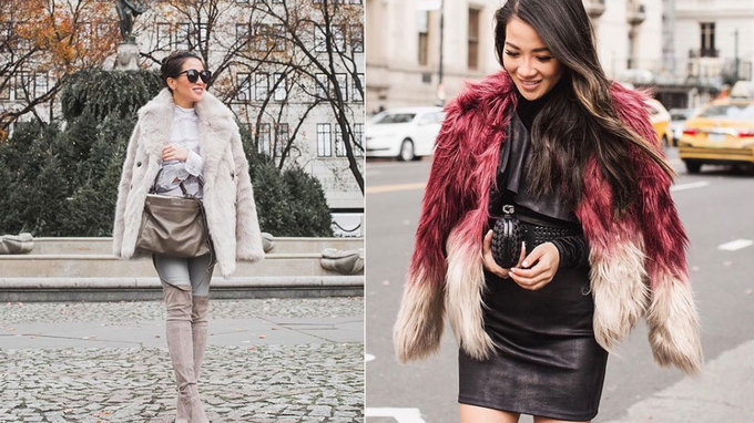 Diện áo lông sang chảnh như fashionista