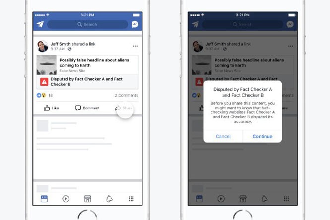 Facebook tìm cách mới chống tin tức giả mạo