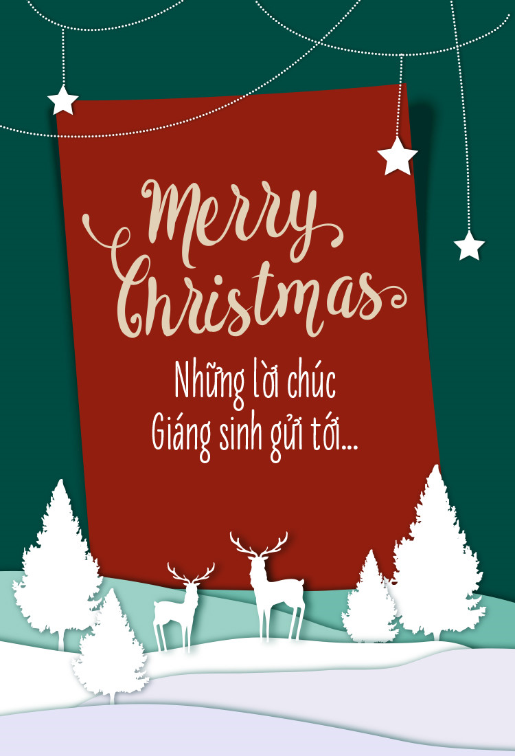 Những lời chúc Giáng sinh ấm áp gửi người người thân, bạn bè