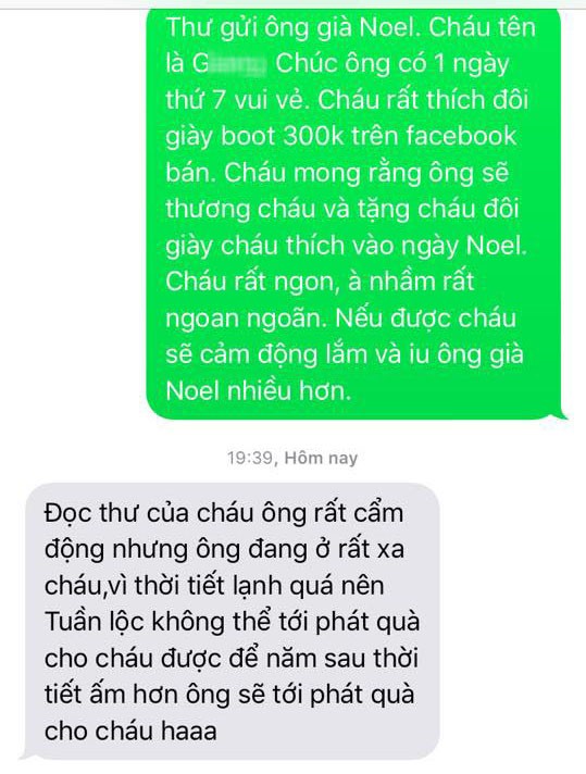 Khi hội chị em đua nhau nhắn tin theo trào lưu Em rất ngon và muốn có quà, hãy xem các anh già Noel phản ứng ra sao