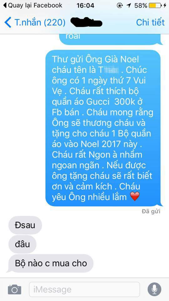 Khi hội chị em đua nhau nhắn tin theo trào lưu Em rất ngon và muốn có quà, hãy xem các anh già Noel phản ứng ra sao