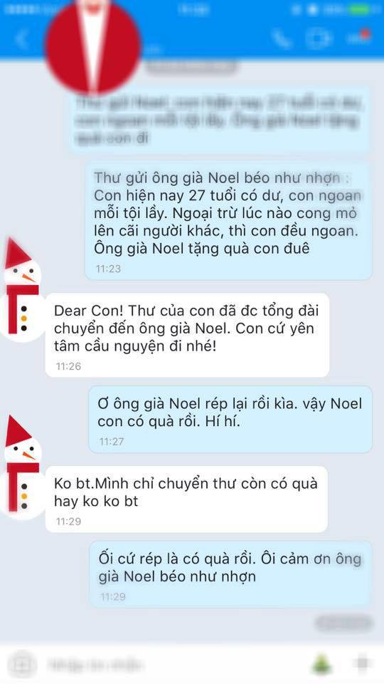 Khi hội chị em đua nhau nhắn tin theo trào lưu Em rất ngon và muốn có quà, hãy xem các anh già Noel phản ứng ra sao