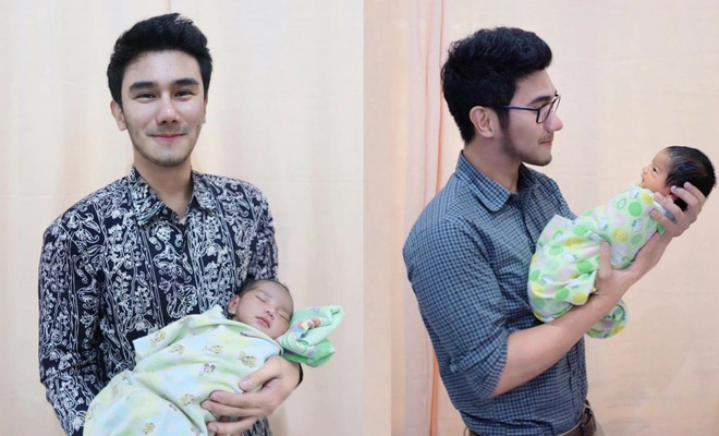 Sự thật đằng sau bức ảnh chàng trai bế em bé nổi như cồn trên mạng xã hội
