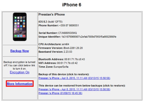 Cách kiểm tra số lần sạc pin trên iPhone