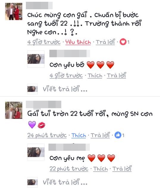 Nhìn bên ngoài phụ huynh có thể khô khan, nói yêu con ra lời thì luôn xấu hổ, nhưng nhắn tin thì tình tứ thế này