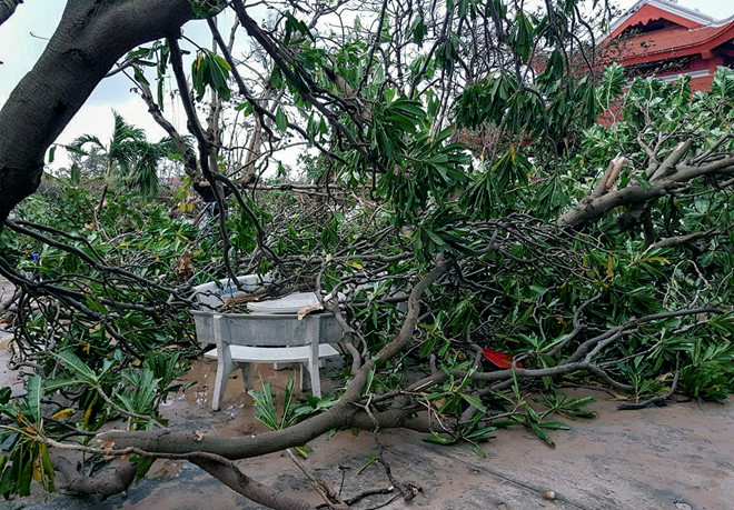 Chiến sĩ, người dân ở Trường Sa vẫn an toàn trước bão số 16