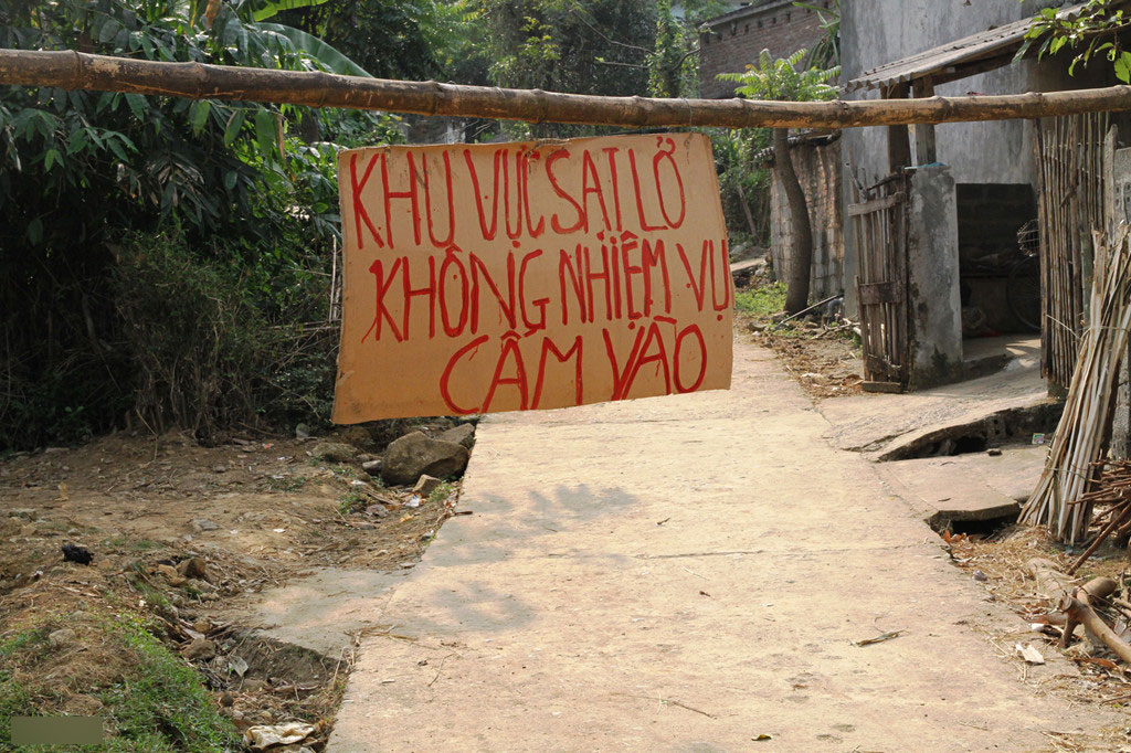 Những khu nhà hoang ở Hòa Bình sau lũ