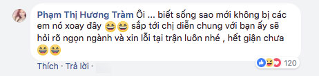 Trước chỉ trích gay gắt từ dân mạng, Hương Tràm cho biết sẽ xin lỗi Sơn Tùng