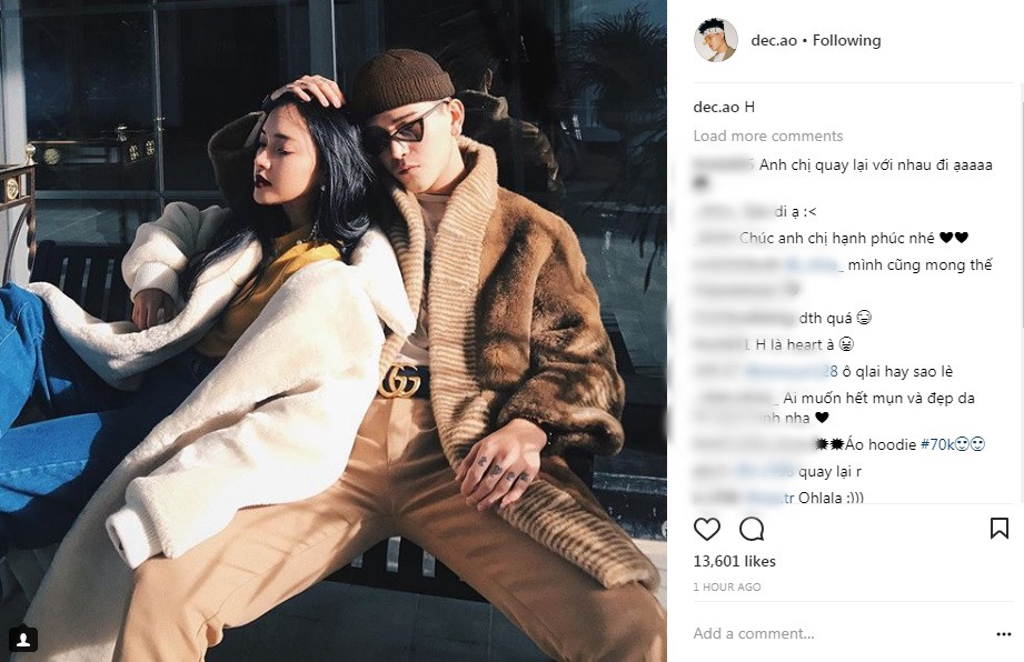 Liên tục đăng ảnh bên nhau, Châu Bùi - Decao đã quay lại?