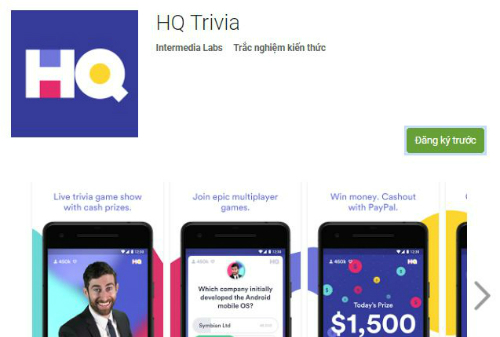 Game di động tặng tiền mặt gây bão