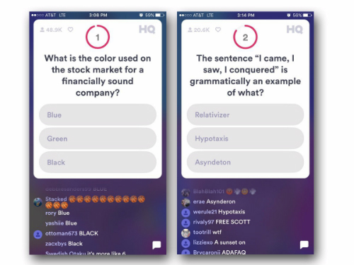 Game di động tặng tiền mặt gây bão