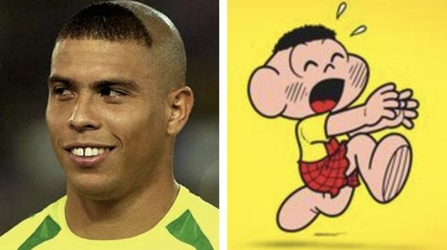 Ronaldo béo lộ lý do chọn mái tóc dị ở World Cup 2002