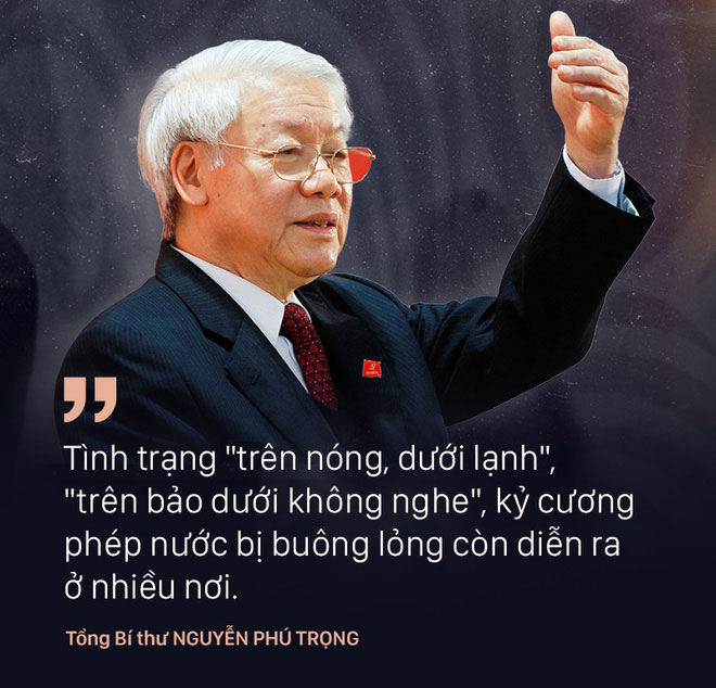 Những phát ngôn ấn tượng nhất của Tổng Bí thư và Thủ tướng trong cuộc họp Chính phủ Những phát ngôn ấn tượng nhất của Tổng Bí thư và Thủ tướng trong cuộc họp Chính phủ