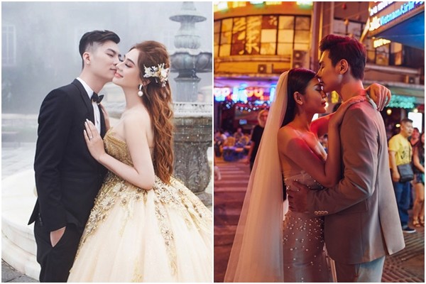 Đám cưới cùng ngày: Lâm Khánh Chi - Chúng Huyền Thanh, ai hoàng tráng hơn ai?