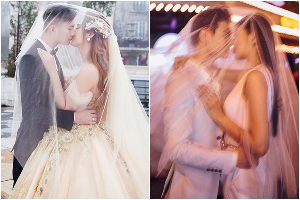 Đám cưới cùng ngày: Lâm Khánh Chi - Chúng Huyền Thanh, ai hoàng tráng hơn ai?