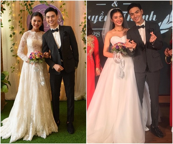 Đám cưới cùng ngày: Lâm Khánh Chi - Chúng Huyền Thanh, ai hoàng tráng hơn ai?