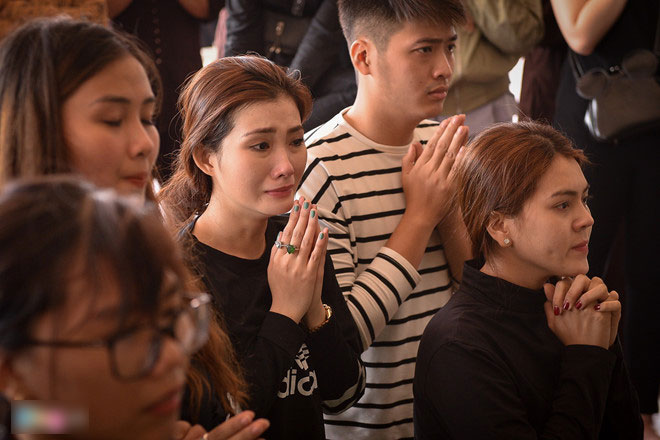 Lễ tang đẫm nước mắt của nam diễn viên Việt qua đời vì tai nạn