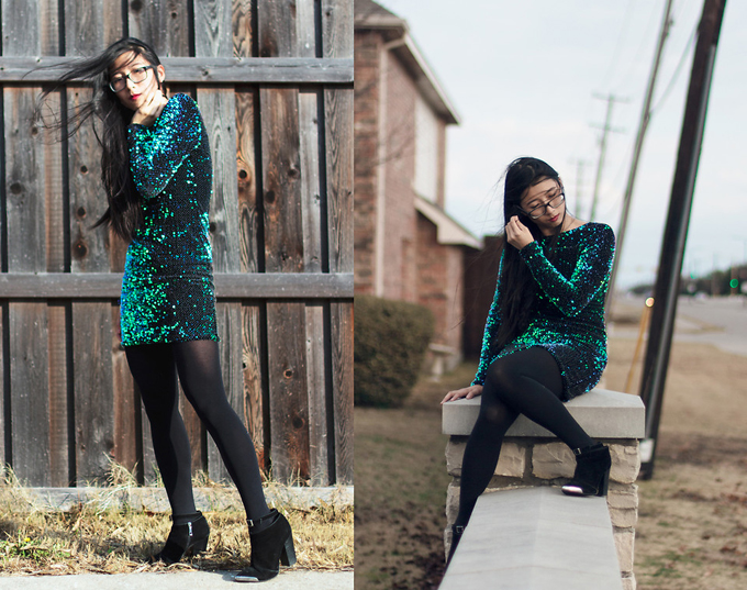 Phối đồ bắt mắt cùng xu hướng sequins