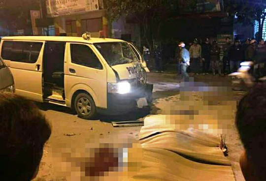 Xe biển xanh 80A lấn làn, tông chết 2 thanh niên đi xe máy