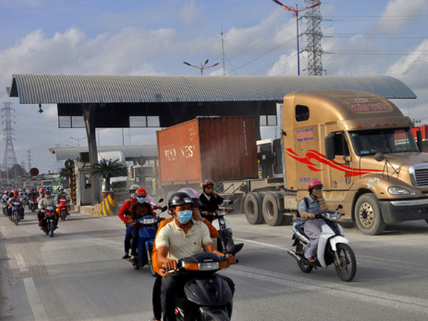 Ngưng thu phí tại trạm BOT xa lộ Hà Nội từ 1/1/2018