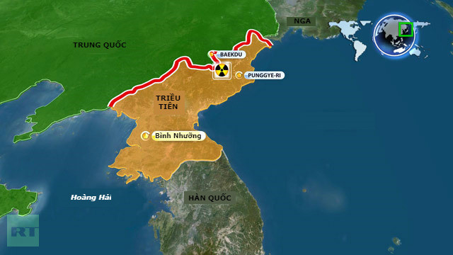 Nghi vấn bức xạ ở thành phố TQ tăng vọt do hạt nhân Triều Tiên