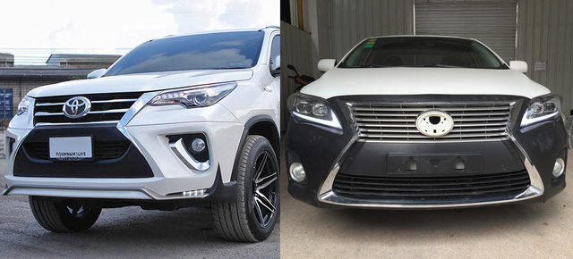 Nở rộ thú chơi biến xe Toyota thành Lexus