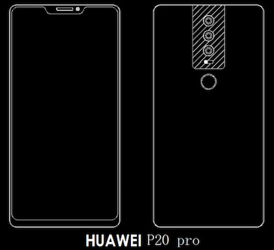 Điện thoại Huawei dùng tới ba camera ở mặt sau Điện thoại Huawei dùng tới ba camera ở mặt sau