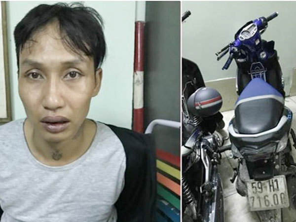 Phi xe lên lề đường cướp giật, bị đặc nhiệm tóm gọn