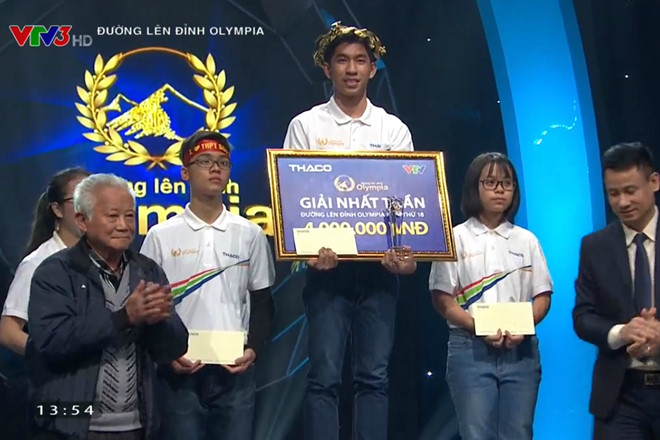 10X có tài giải rubik trong 9 giây giành giải nhất tuần Olympia