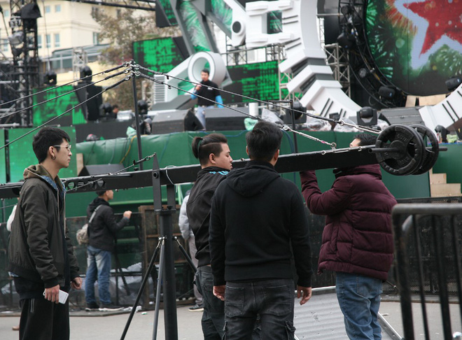 Các điểm countdown chạy nước rút trước khoảnh khắc giao thừa 2018