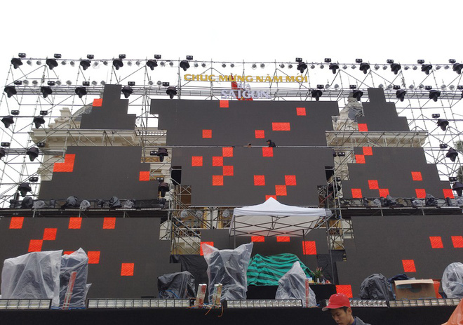 Các điểm countdown chạy nước rút trước khoảnh khắc giao thừa 2018