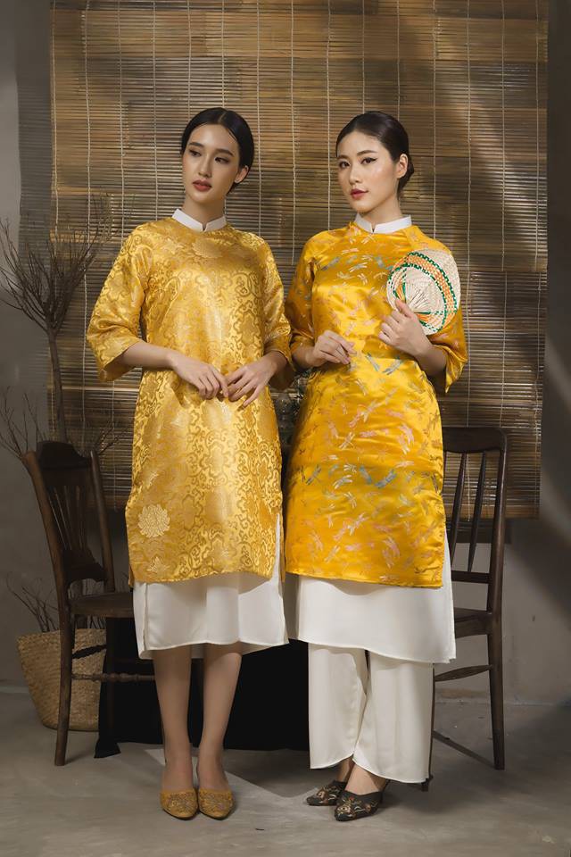 Chuẩn bị Tết tây, rục rịch Tết ta, loạt thương hiệu Việt đã tung các thiết kế áo dài duyên dáng đốn tim các nàng Chuẩn bị Tết tây, rục rịch Tết ta, loạt thương hiệu Việt đã tung các thiết kế áo dài duyên dáng đốn tim các nàng