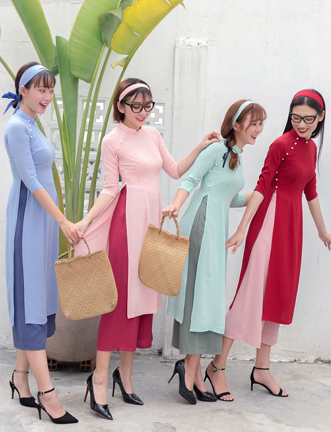 Chuẩn bị Tết tây, rục rịch Tết ta, loạt thương hiệu Việt đã tung các thiết kế áo dài duyên dáng đốn tim các nàng Chuẩn bị Tết tây, rục rịch Tết ta, loạt thương hiệu Việt đã tung các thiết kế áo dài duyên dáng đốn tim các nàng