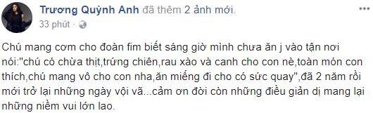 Trương Quỳnh Anh: Cảm ơn điều giản dị đã mang lại những niềm vui lớn lao Trương Quỳnh Anh: Cảm ơn điều giản dị đã mang lại những niềm vui lớn lao
